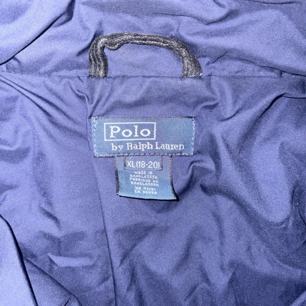 Polo by Ralph Lauren Youth Blue Quilted Puffer Jacket